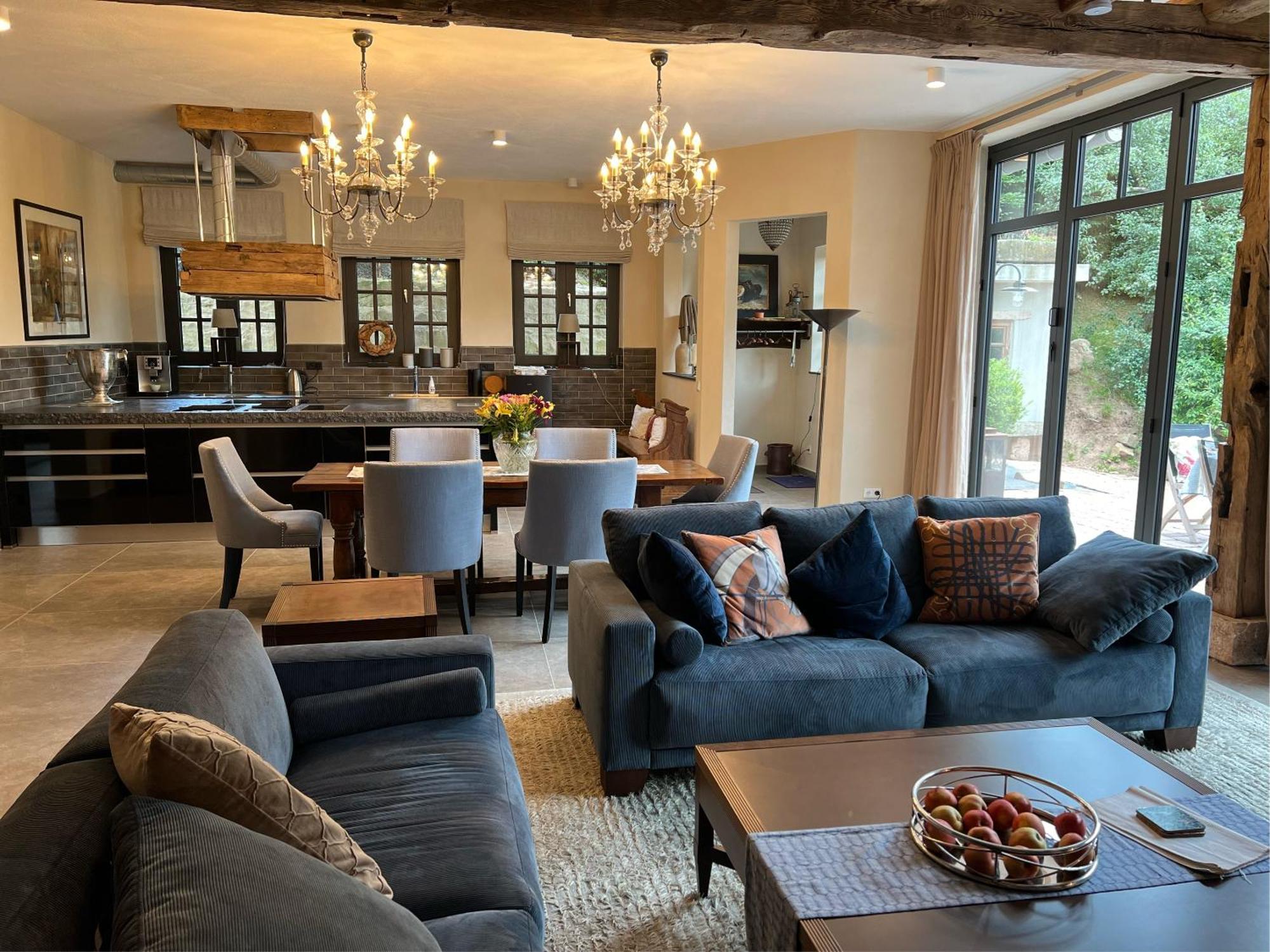 Ferienwohnung In Den Dorfwiesen Gersfeld Esterno foto